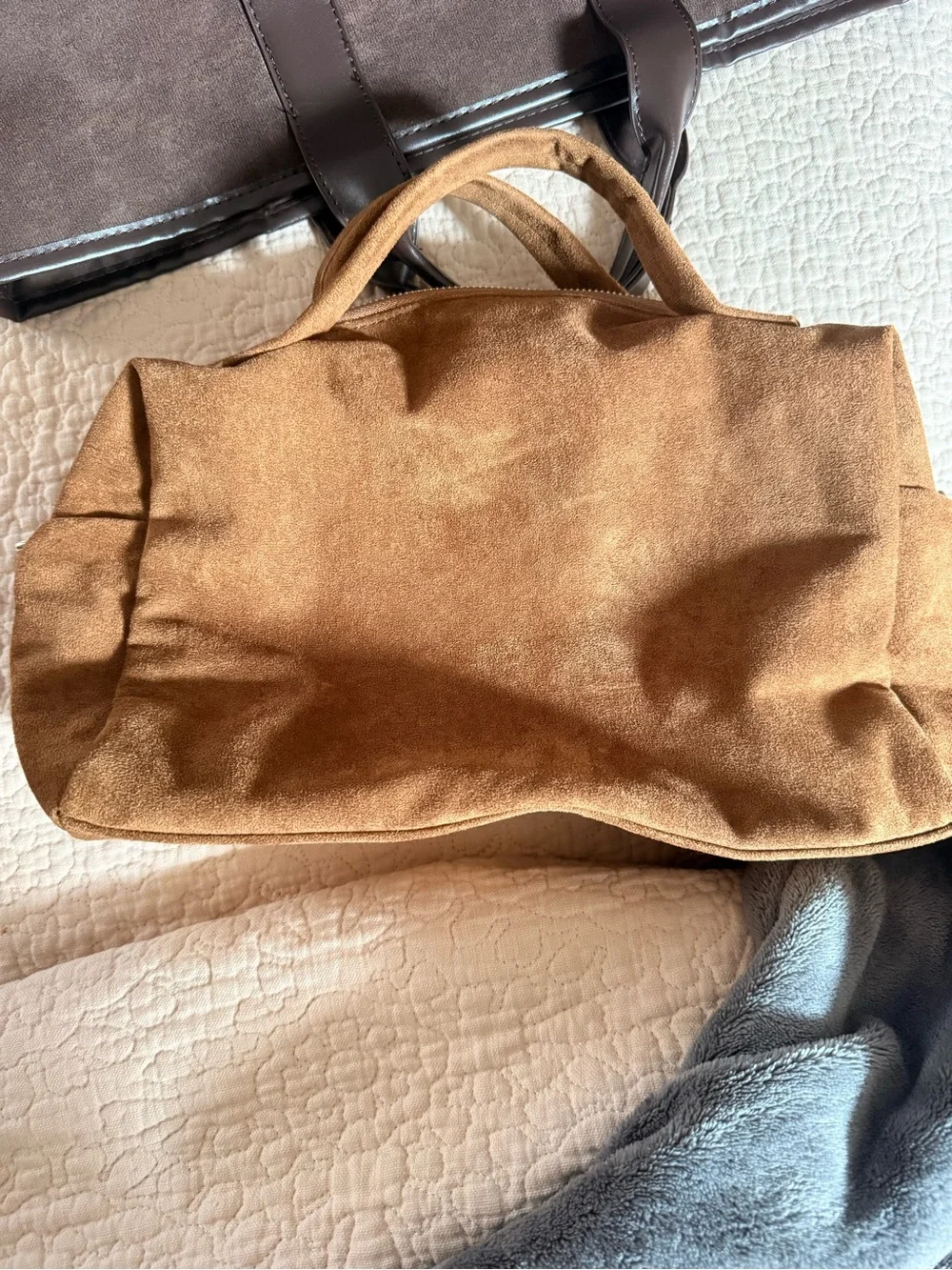 ‘Boston’ style top handle satchel